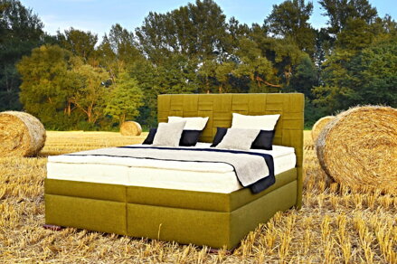 GIARDINO BOXSPRING posteľ 160x200 cm s úložným priestorom